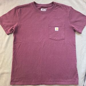 Set Of 2 Boys Carhartt pocket tshirts